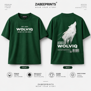 WOLVIQ Spirit of the Wolf Premium Cotton T-Shirt