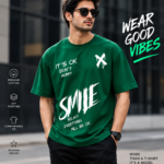 Smile Relax Everything Will Be OK Premium Cotton T-Shirt