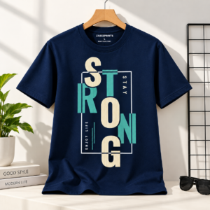 Strong Stay Strong Premium Cotton T-Shirt