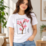 Cherry Tree Premium Cotton T-Shirt